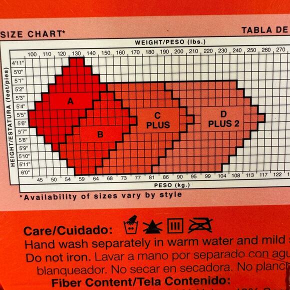 No Nonsense Regular Reinforced Leg Tan Size Plus 1 Pair Made in USA BRAND NEW - Picture 8 of 9